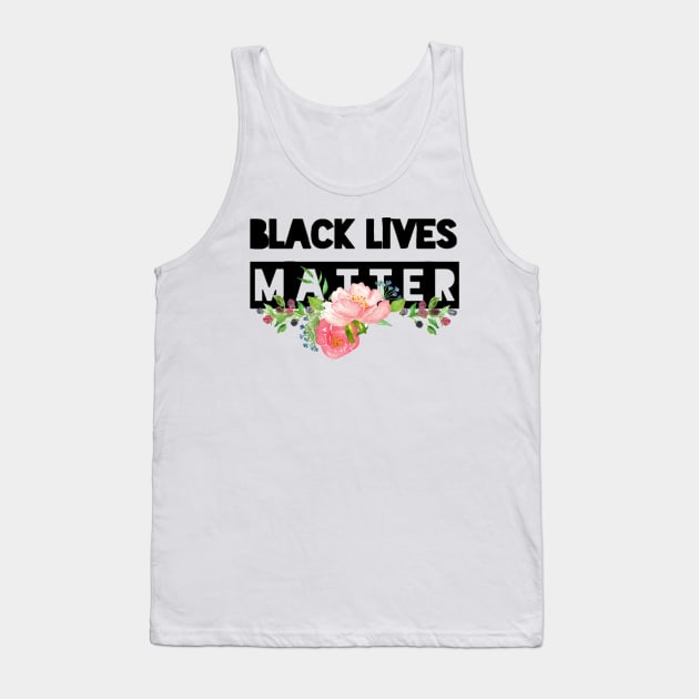 Black Lives Matter Tank Top by nerdlkr